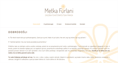Desktop Screenshot of metkafurlani.si