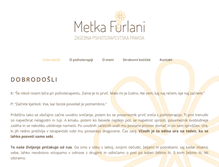 Tablet Screenshot of metkafurlani.si